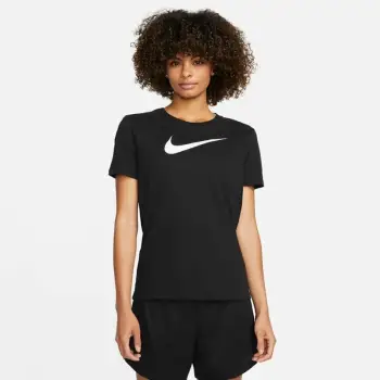 Maicë Nike për femra, e zezë