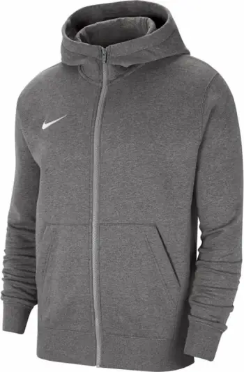 Duks për fëmijë Nike Park 20 Fleece FZ, M (137-147cm), i hirtë