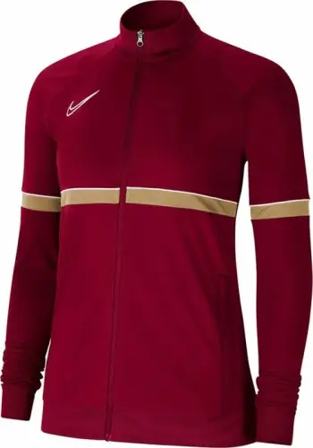 Duks pa kapuç Nike për femra, ngjyrë e kuqe