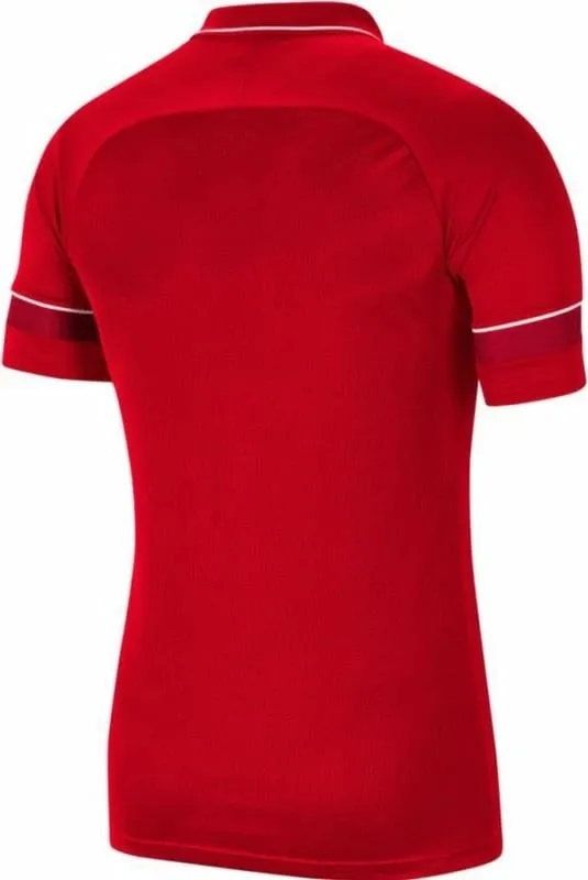 Bluzë polo futbolli Nike Dry Academy 21 M CW6104 657, e ngushtë, e kuqe - 2