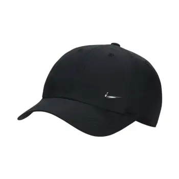 Kapelë sportive Nike Dri FIT Club Metal Swoosh Kids, për fëmijë, e zezë