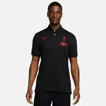Maicë polo për meshkuj Nike, e zezë