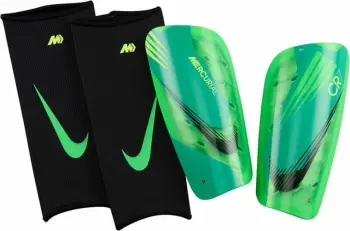 Mbrojtëse për këmbë për meshkuj dhe fëmijë Nike, të gjelbra dhe të zeza