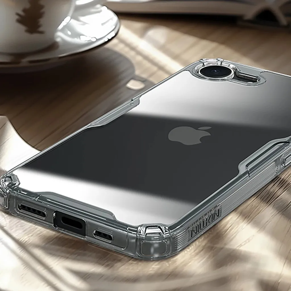 Mbështjellës Nillkin Nature Pro për iPhone 16e, Transparent - 8