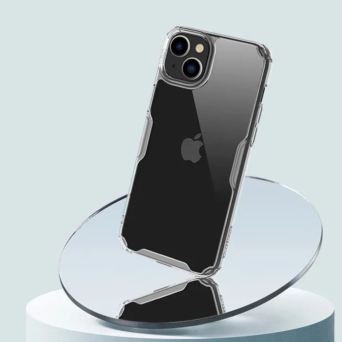 Mbështjellës Nillkin Nature Pro për iPhone 15, Transparent, i bardhë - 8