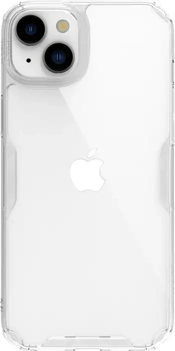 Mbështjellës Nillkin Nature Pro për iPhone 15, Transparent, i bardhë