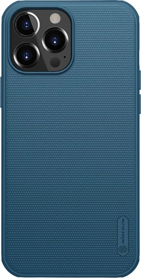 Mbështjellës Nillkin Super Frosted Shield Pro për iPhone 13 Pro Max, Blu - 1