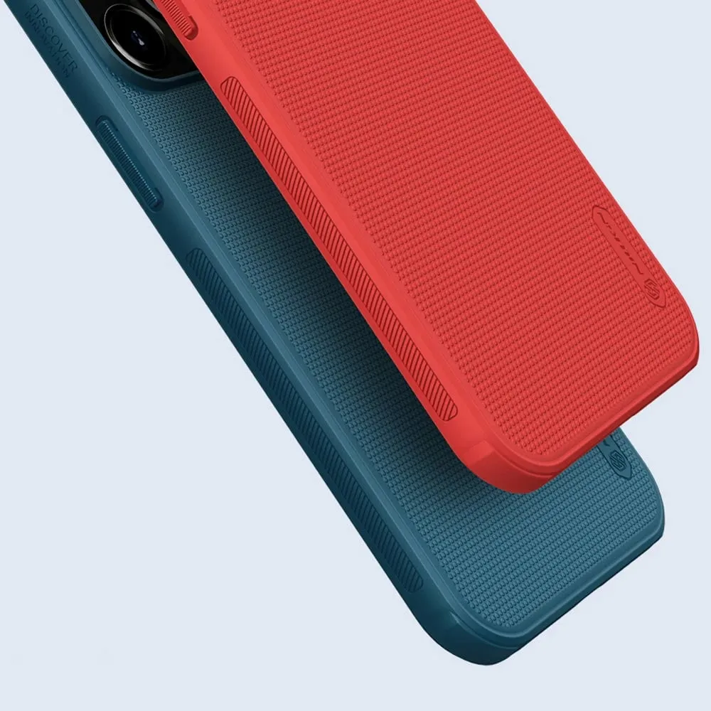 Mbështjellës Nillkin Super Frosted Shield Pro për iPhone 13 Pro Max, Blu - 9