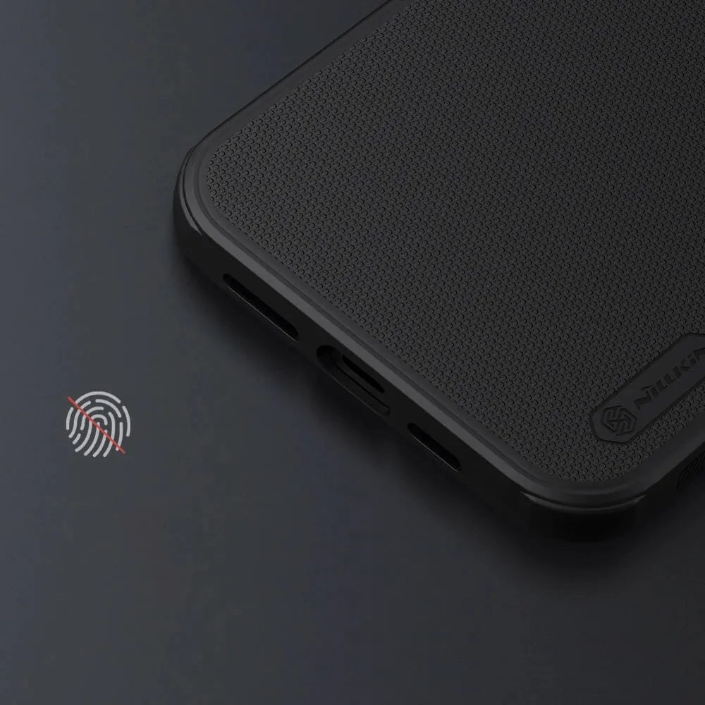 Mbështjellës Nillkin Super Frosted Shield Pro për iPhone 13 Pro Max, Blu - 10