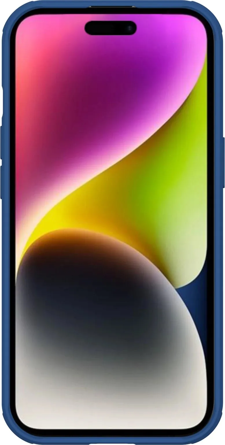 Mbështjellës Nillkin CamShield Pro Magnetic për iPhone 15 Plus, me kapak kamere, Kaltër - 2