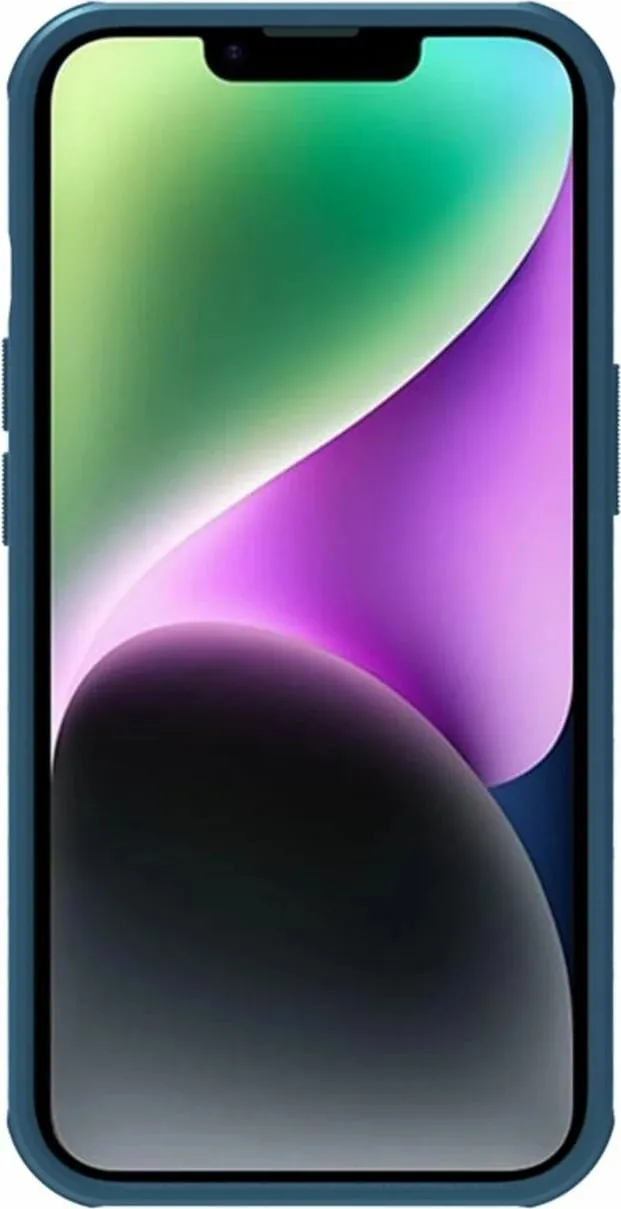 Mbështjellës Nillkin Super Frosted Shield Pro për iPhone 14 Plus, Blu - 3