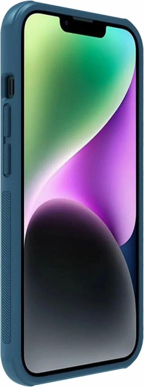 Mbështjellës Nillkin Super Frosted Shield Pro për iPhone 14 Plus, Blu - 4