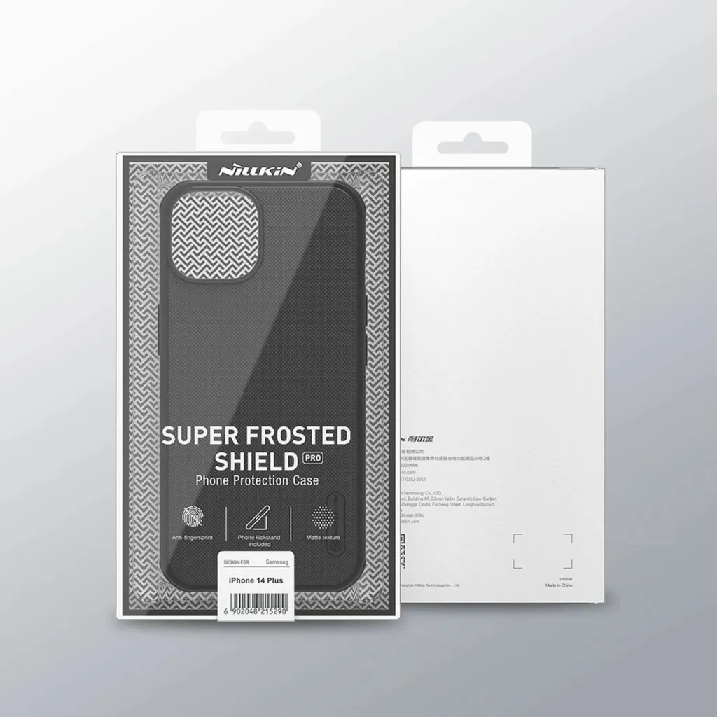 Mbështjellës Nillkin Super Frosted Shield Pro për iPhone 14 Plus, Blu - 5