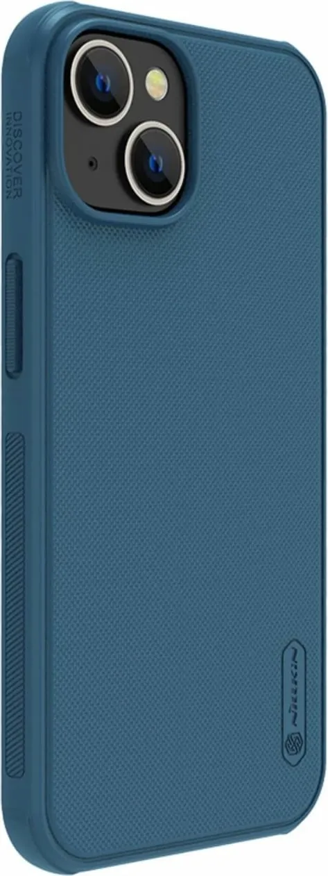Mbështjellës Nillkin Super Frosted Shield Pro për iPhone 14 Plus, Blu - 6