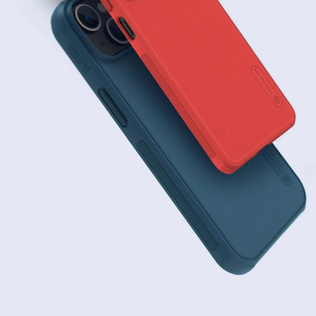 Mbështjellës Nillkin Super Frosted Shield Pro për iPhone 14 Plus, Blu - 9