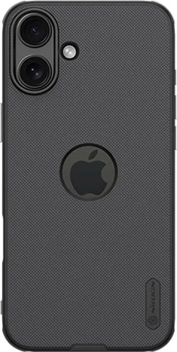 Mbështjellës Nillkin Super Frosted Shield Pro për iPhone 16 Plus, i zi - 1