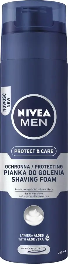 Shkumë për rrojë për meshkuj Nivea Men Protect & Care 200ml