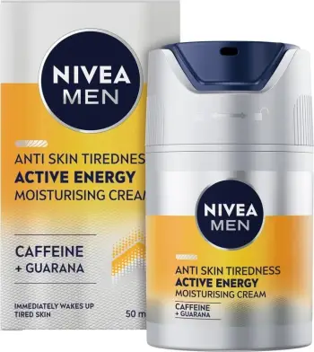 Krem për fytyrë Nivea Men Active Energy Moisturising Cream Caffeine, 50ml