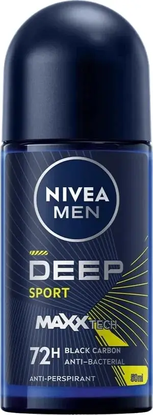 Antiperspirant roll-on për meshkuj Nivea Deep Sport 50ml
