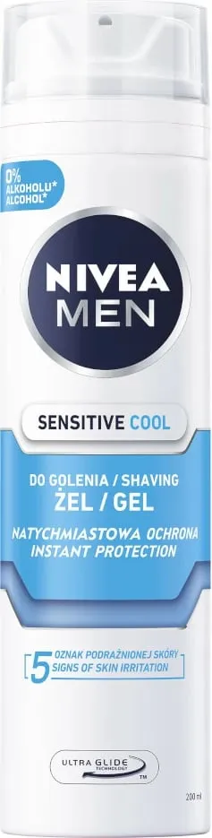 Xhel rroje Nivea Men Sensitive Cool, 200ml, i bardhë - 1