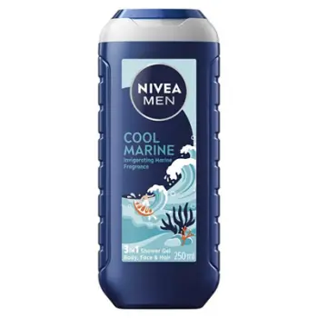 Xhel dushi 3 në 1 Nivea, 250 ml