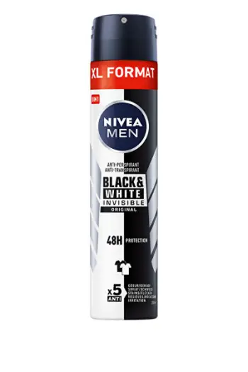 Deodorant-spraj Nivea Men Black & White Original 200 ml