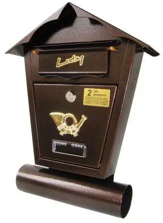 Kuti postare Antique SD1T, kafe