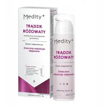 Krem nate për fytyrë Medity+ Rosacea Repair për femra 50ml