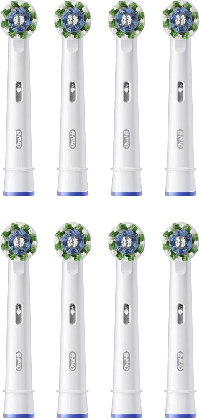 Koka e furçës Oral-B EB50 CrossAction, 8 copë, e bardhë - 2