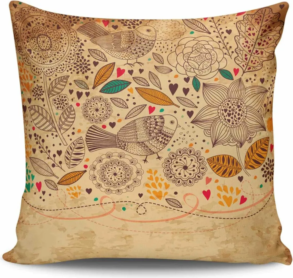 Jastëk Aberto Design, shumëngjyrësh, NKRLNT-114, 43x43cm - 1