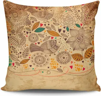 Jastëk Aberto Design, shumëngjyrësh, NKRLNT-114, 43x43cm