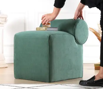 Puf Atelier del Sofa Linburg, ngjyrë e gjelbër