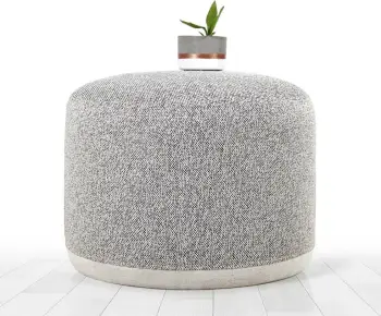 Puf Atelier del Sofa, ngjyrë gri, Cedre