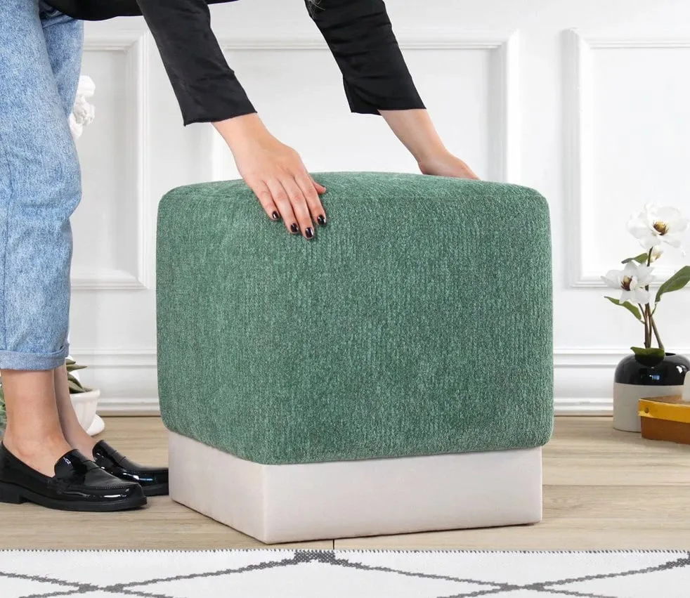 Puf Atelier del Sofa, Borgot, ngjyrë e gjelbër - 2