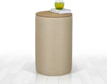 Puf Atelier del Sofa, Filika, ngjyrë krem