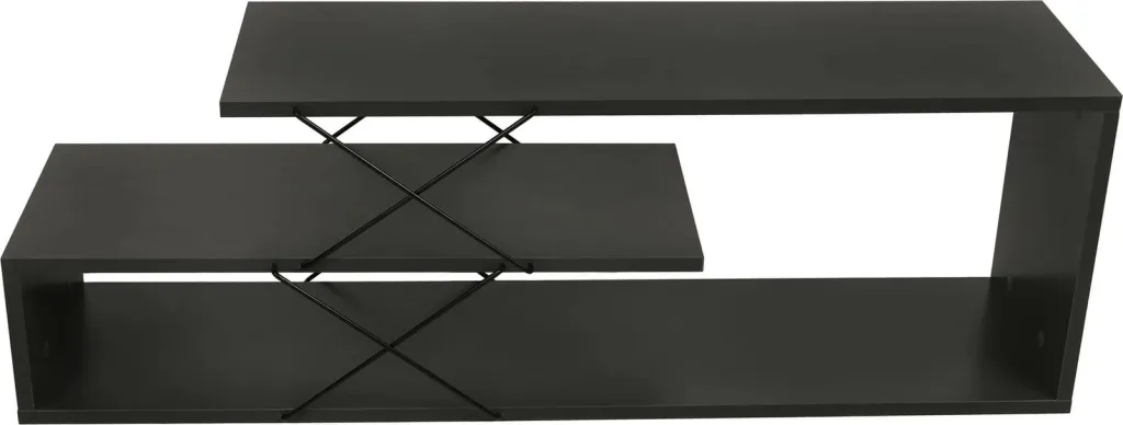 Komodë TV Hanah Home, Zigzag, ngjyrë antracit - 7