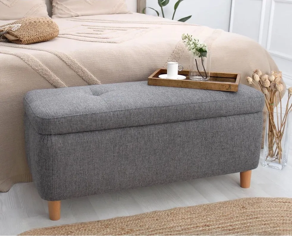 Puf Rocio, ngjyrë gri e errët, Atelier del Sofa - 1