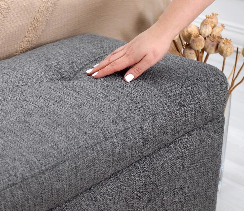 Puf Rocio, ngjyrë gri e errët, Atelier del Sofa - 3