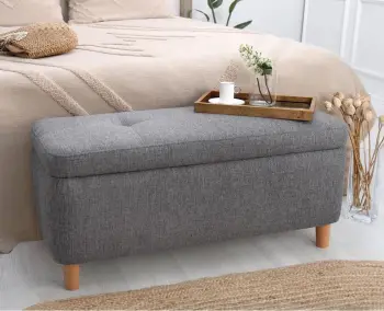 Puf Rocio, ngjyrë gri e errët, Atelier del Sofa