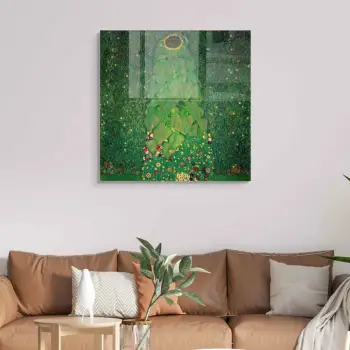 Pikturë dekorative prej xhami të temperuar, shumëngjyrëshe, Wallity 2295, 60x60cm