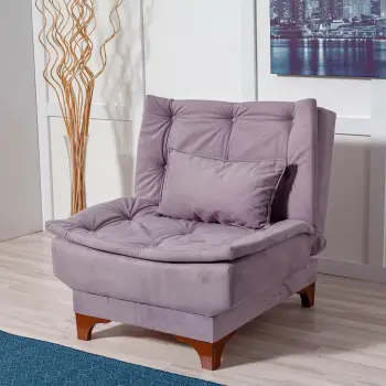 Karrige berjer, ngjyrë gri, Atelier del Sofa, Kelebek