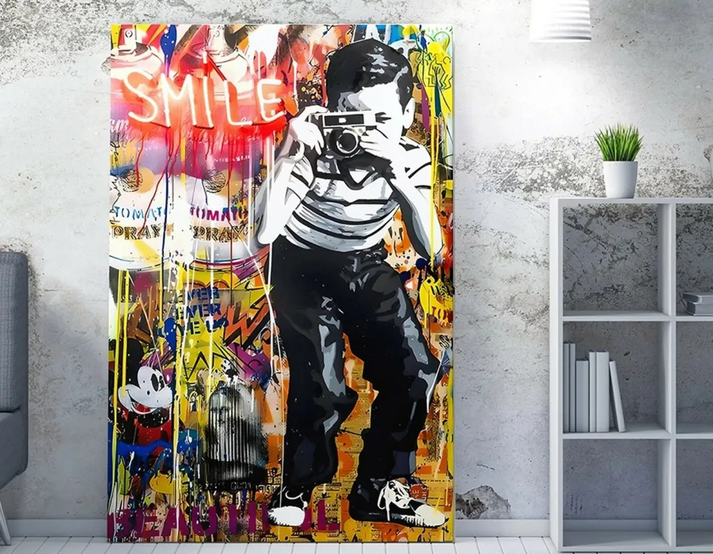 Pikturë dekorative në kanavacë, Wallity WY357, 50x70cm - 1