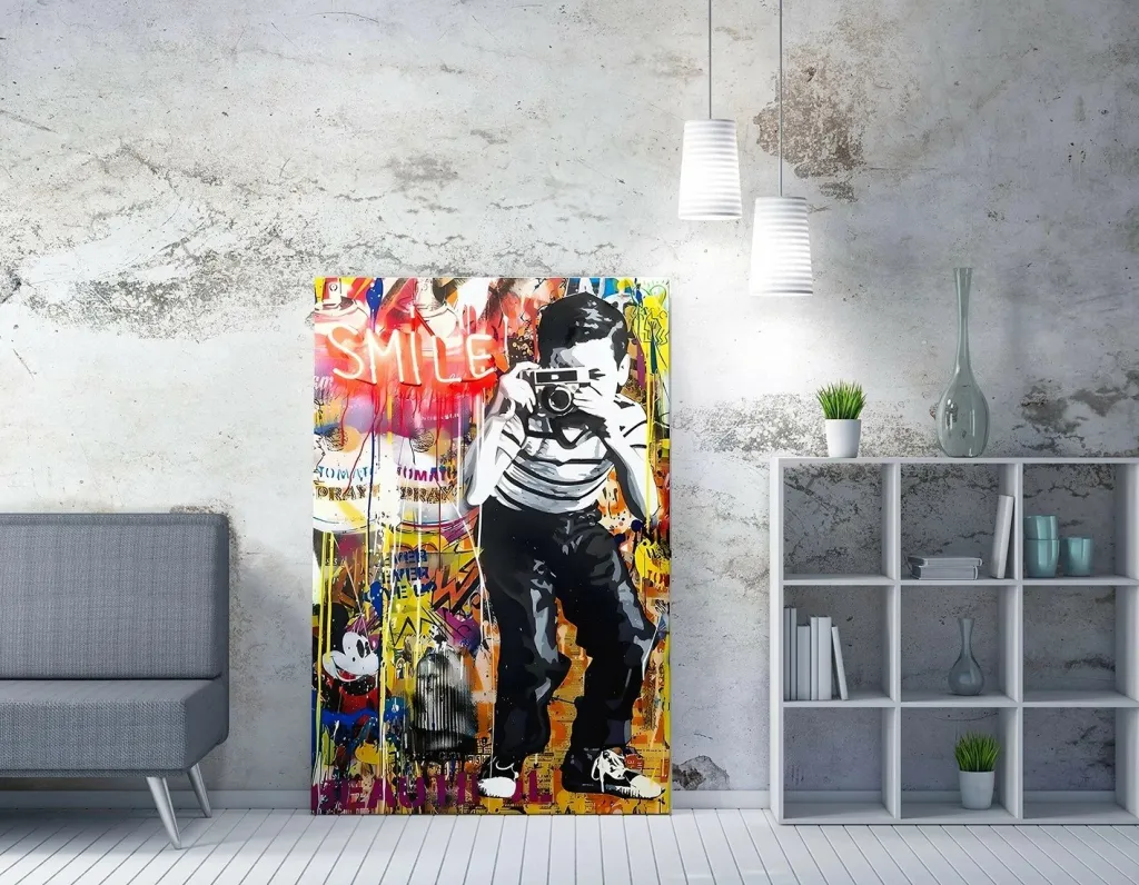 Pikturë dekorative në kanavacë, Wallity WY357, 50x70cm - 2