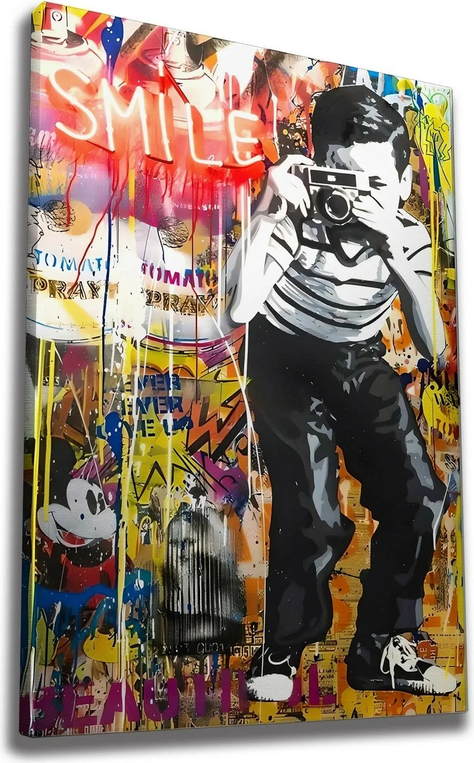 Pikturë dekorative në kanavacë, Wallity WY357, 50x70cm - 4
