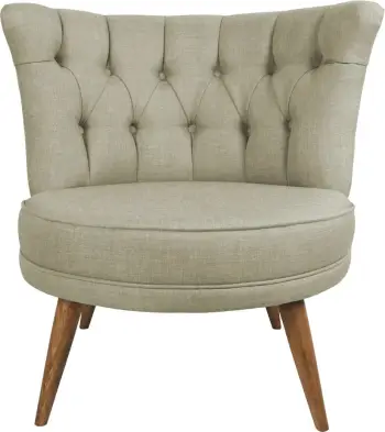 Karrige krahu Atelier del Sofa, Richland, ngjyrë gri
