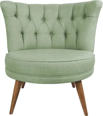 Karrige wing Atelier del Sofa, Richland, ngjyrë jeshile petrol