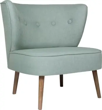 Karrige wing, ngjyrë indigo blue, Atelier del Sofa, Bienville