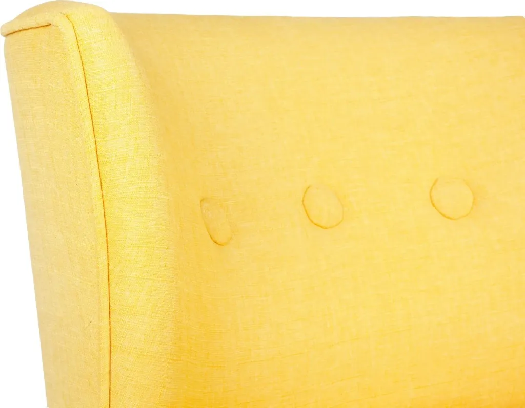 Karrige Wing Atelier del Sofa, Bienville, e verdhë - 6