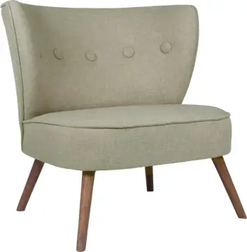 Karrige Wing Atelier del Sofa, Bienville, ngjyrë gri
