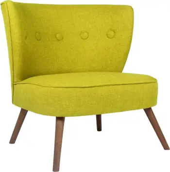 Karrige Wing Atelier del Sofa, Bienville, ngjyrë jeshile kikiriku